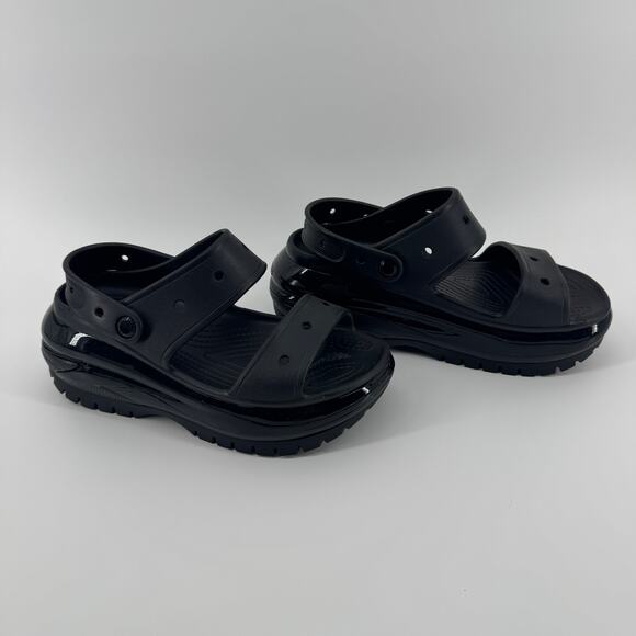 Crocs Classic Mega Crush Sandal Womens 9 NEW Platform Chunky 90s Shoe - Picture 4 of 9